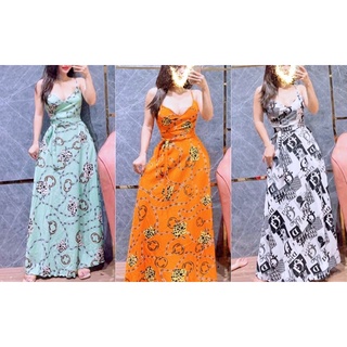 Đầm 2 dây maxi from dài siêu hot