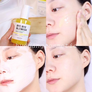SỮA RỬA MẶT SỦI BỌT SOME BY MI BYE BYE BLEMISH BUBBLE CLEANSER