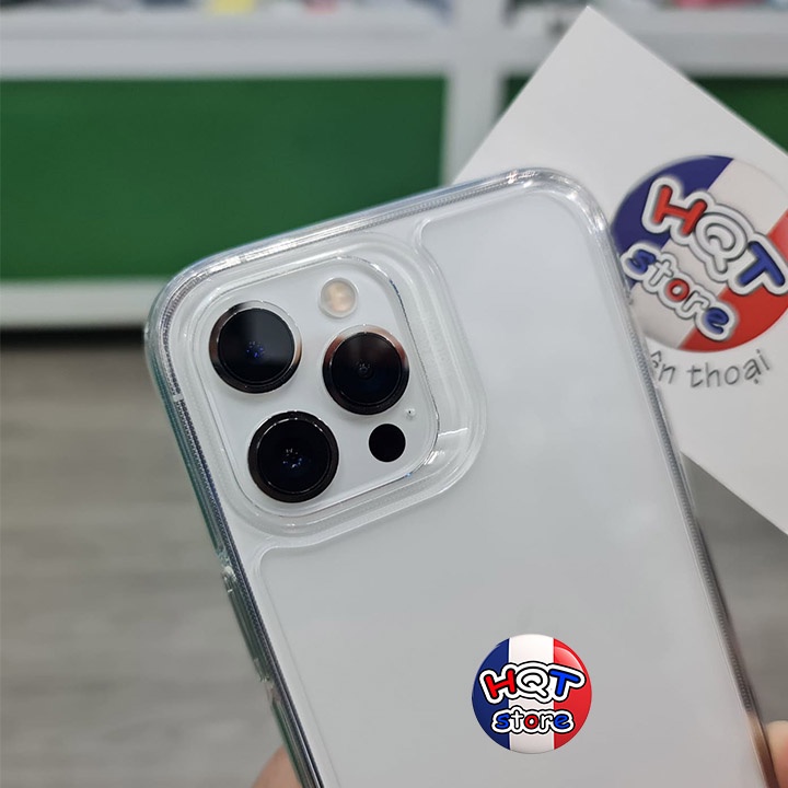 Ốp lưng kính trong suốt ESR ICE SHIELD cho IP 12 Pro Max / 12 Pro - Chính Hãng