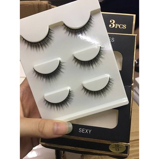 Mi Giả 3D Lông Chồn 3 Đôi