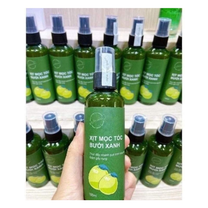 XỊT MỌC TÓC BƯỞI XANH🍀🍀🥑35/1 chai