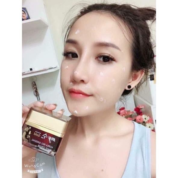 Kem sâm Samsung Korea RED GINSENG WHITE CREAM 50ml khắc phục những khuyết điểm trên da rất hiệu quả, cấp ẩm tốt  giá sỉ