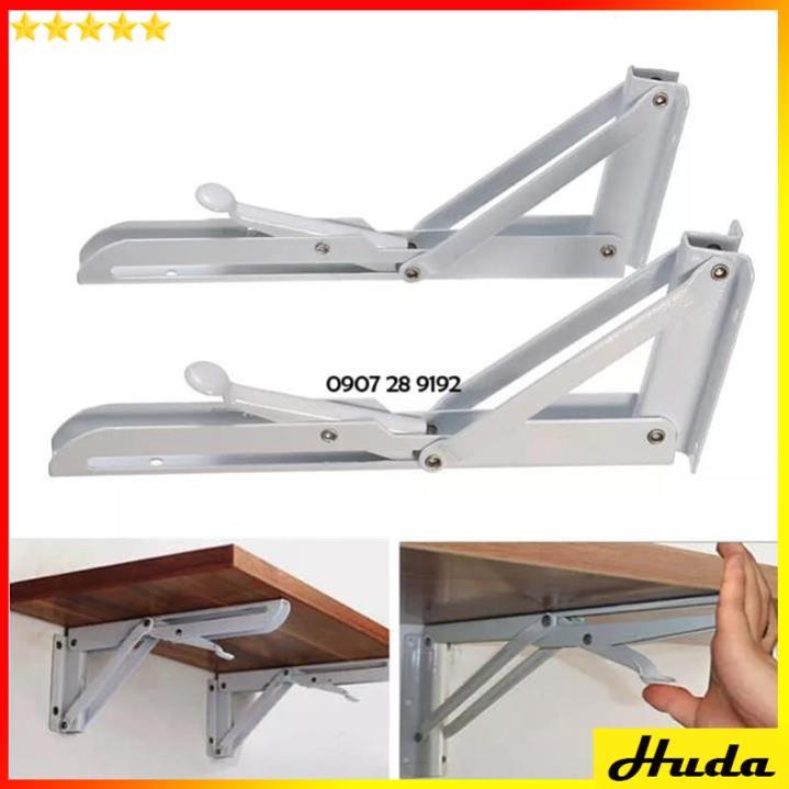 KE GẤP TREO TƯỜNG THÔNG MINH DÀI 20-30-40-50CM ( CẶP 2 CHIẾC )