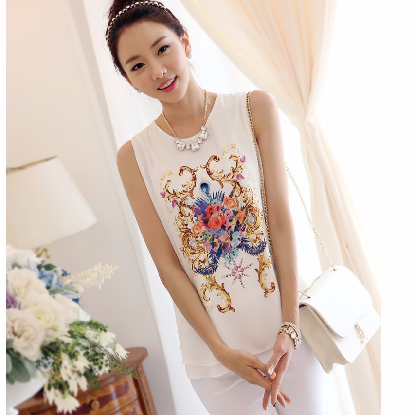 Áo kiểu sát nách 030