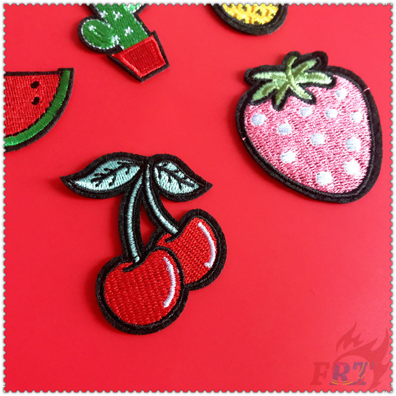 Miếng dán ủi quần áo hình trái cây dễ thương