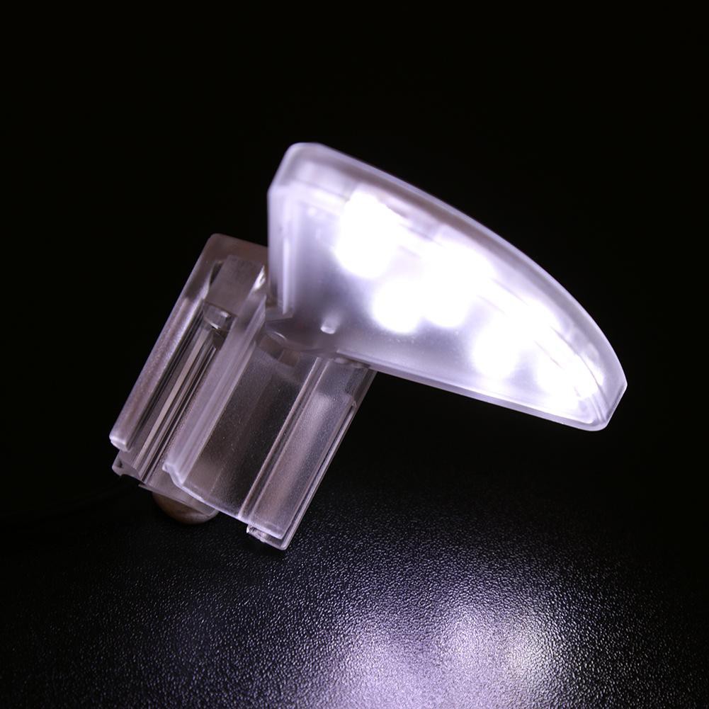 Đèn LED mini 12 bóng kẹp bể cá cảnh chống thấm nước 5W