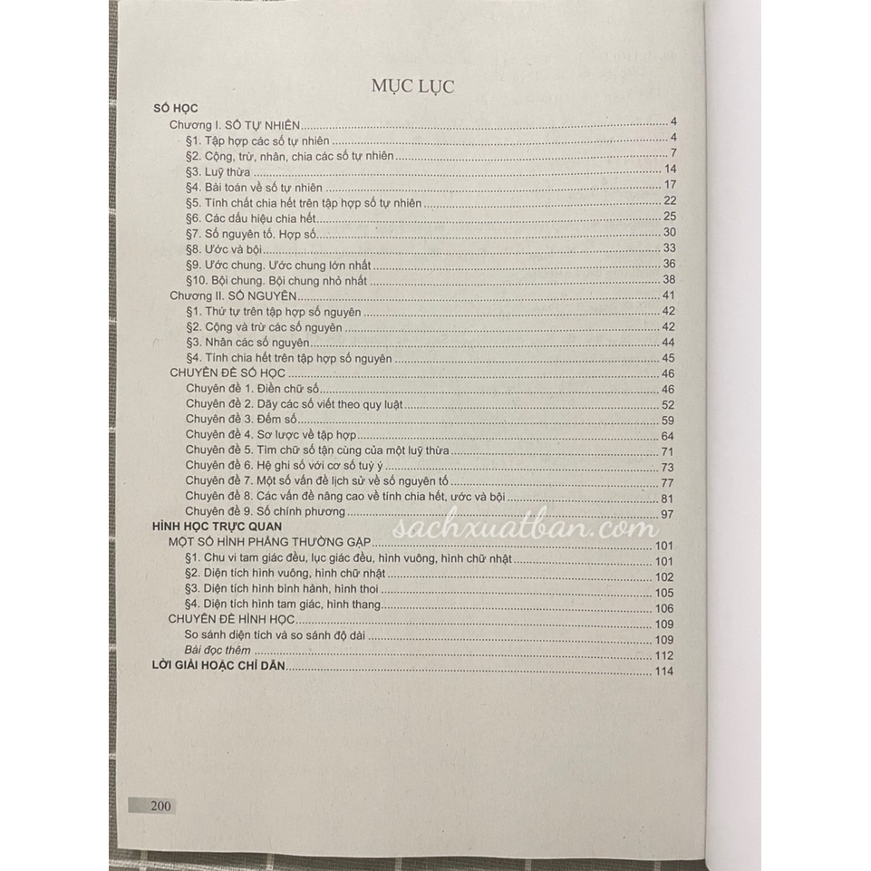 Sách Nâng cao và phát triển toán 6 tập 1+2