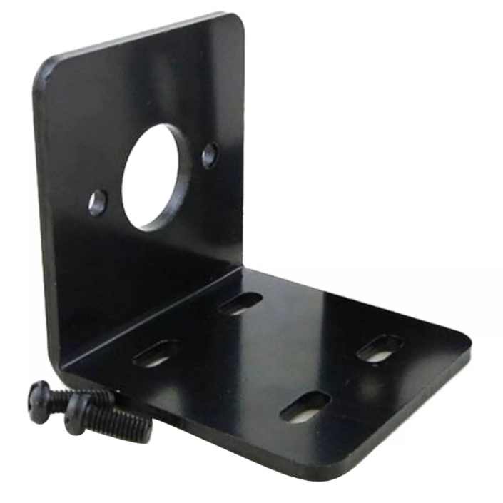 775 Khung gắn mơ tơ bằng thép sơn đen, kiểu dáng A, 775 Motor Bracket,