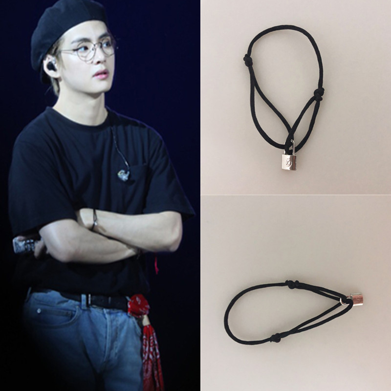 Vòng Tay Cột Dây Đơn Giản Phong Cách BTS V