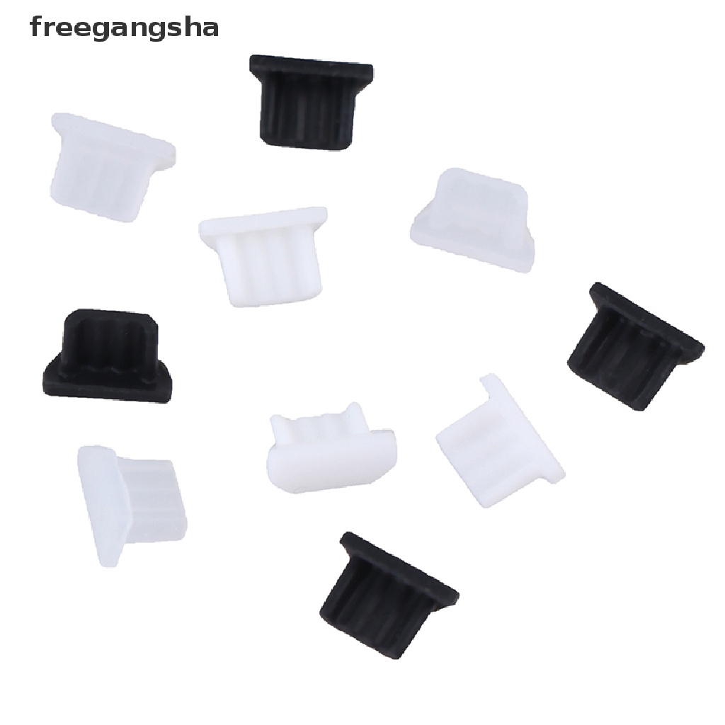 [FREG] 10pcs Universal Micro-USB Dust Plug Charger Port Cover Cap Female Jack Interface FDH