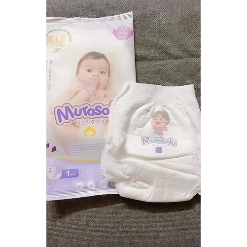Tặng 3 quần dùng thử Bỉm Quần MURASAKI size m100/l100/xl100/xxl100/xxxl100