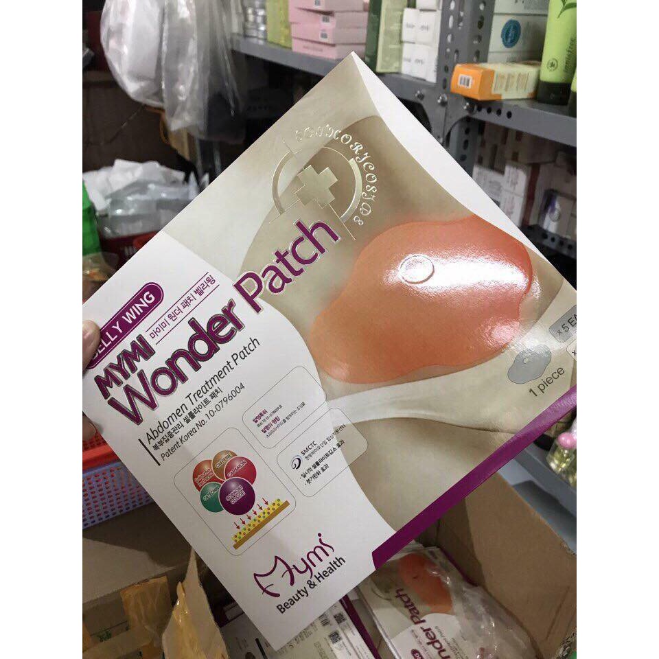 MIẾNG DÁN TAN MỠ BỤNG MYMI WONDER PATCH HÀN QUỐC