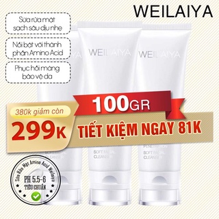 Sữa rửa mặt dưỡng da Amino Acid Weilaiya hàng có sẵn cam kết chính hãng . hàng chất lượng cao