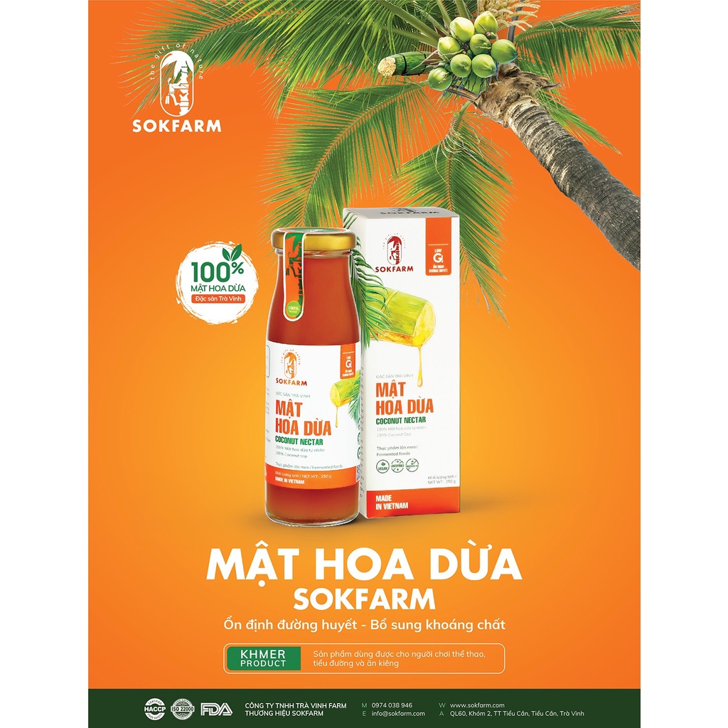 Mật hoa dừa SOKFARM