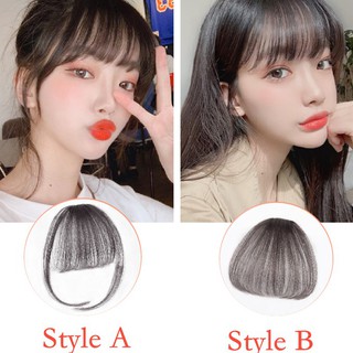Bộ Tóc Giả 3d Mái Ngang Dễ Thương Cho Nữ