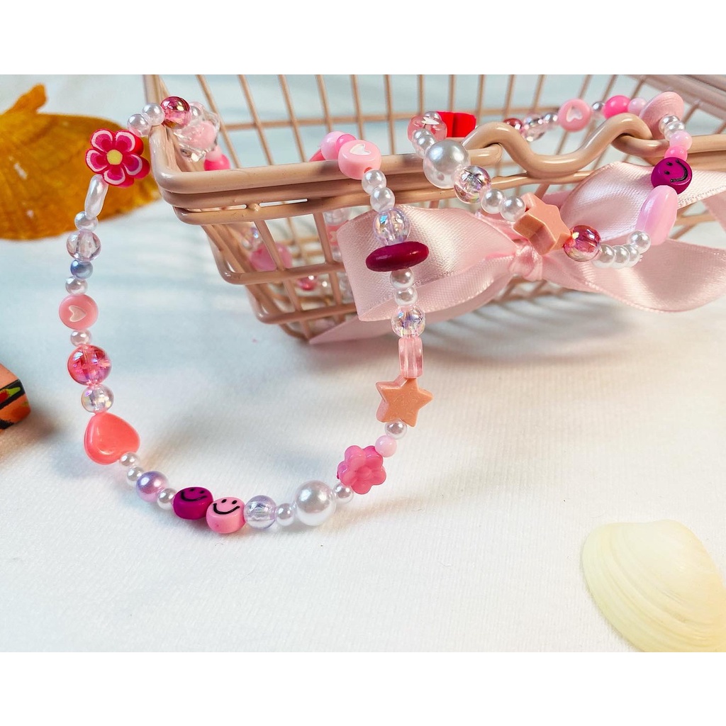 Vòng cổ handmade LILI SWEET CANDY NECKLACE - LILI'S SUMMER BEADS