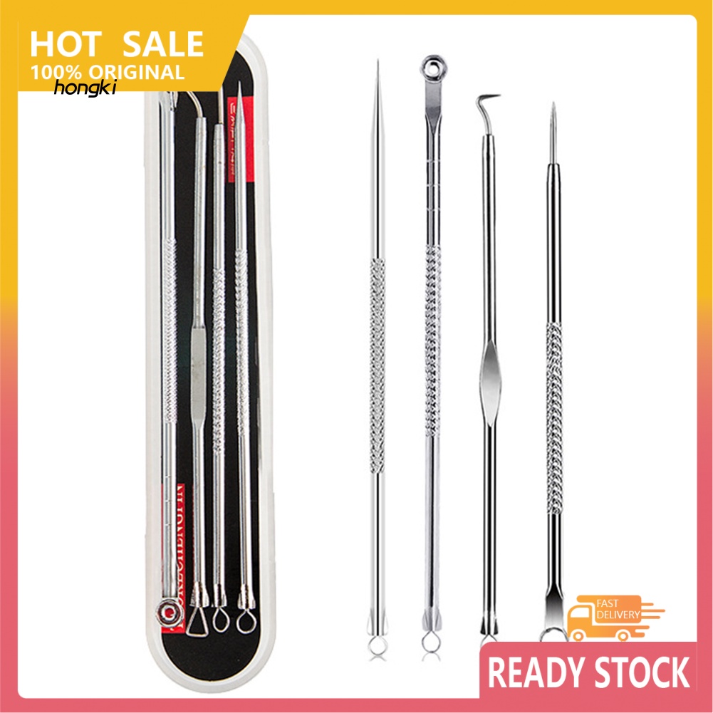 Set 4 Dụng Cụ Nặn Mụn Thân Thiện Với Da