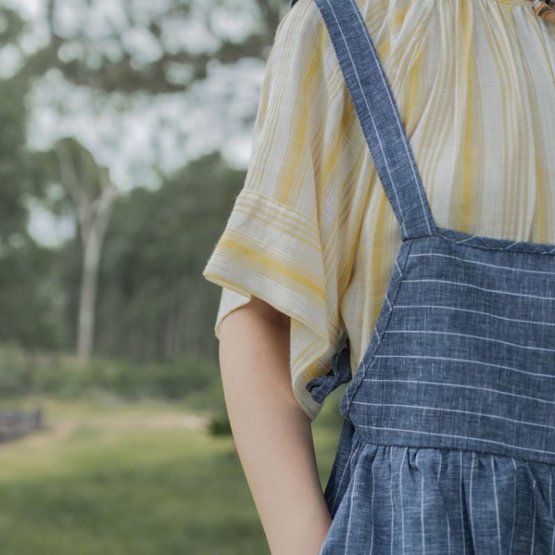 Quần yếm linen Bon