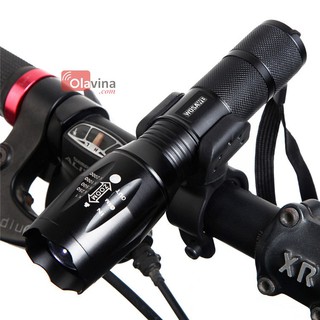 ​Kẹp đèn pin xe đạp xoay 360 độ