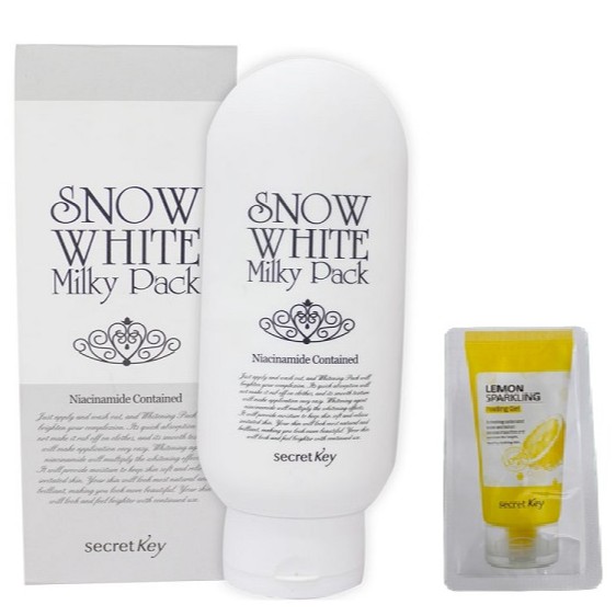 [Giá rẻ]  Kem dưỡng trắng body SECRET KEY Snow White Milky Pack 200g | BigBuy360 - bigbuy360.vn