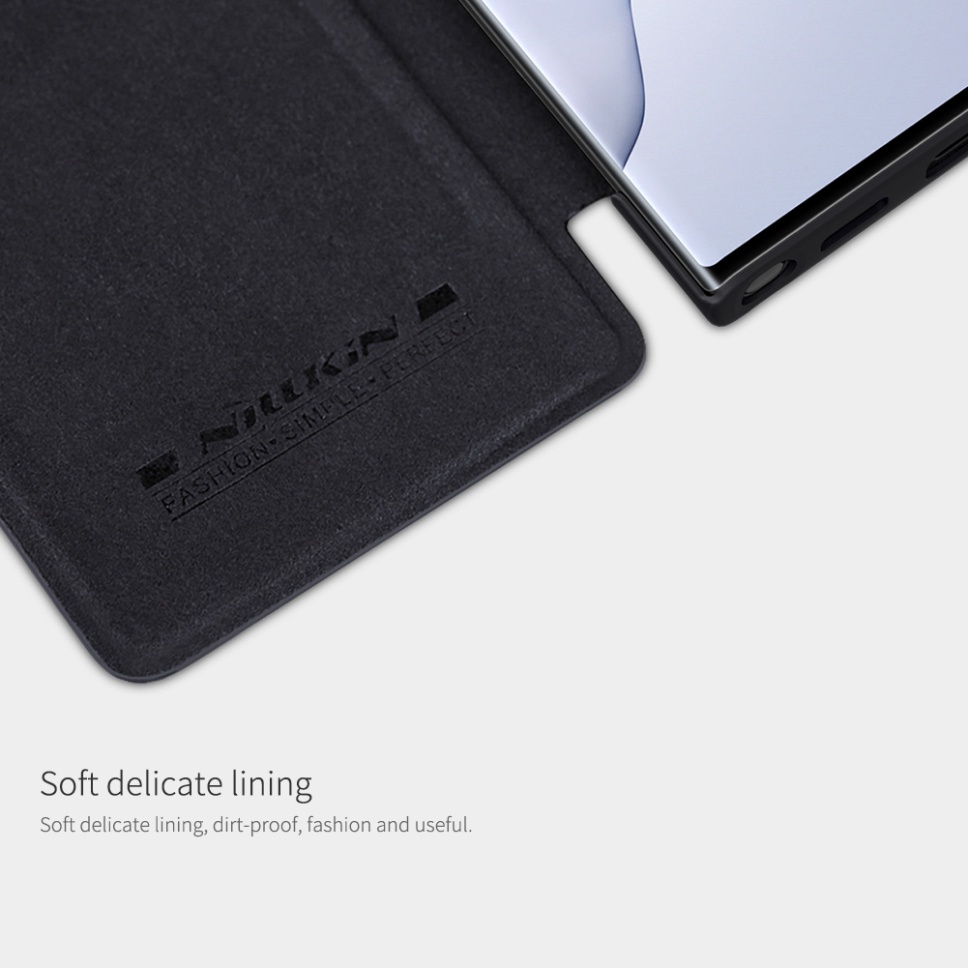 Bao Da Điện Thoại NILLKIN Qin Series Nắp Gập Sang Trọng Cho Samsung Galaxy Note 20 Ultra / Note 20 5G