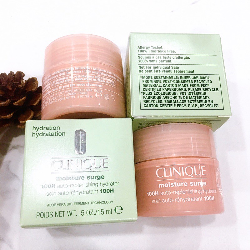 Kem Dưỡng Ẩm CLINIQUE Moisture Surge 100h 15ml