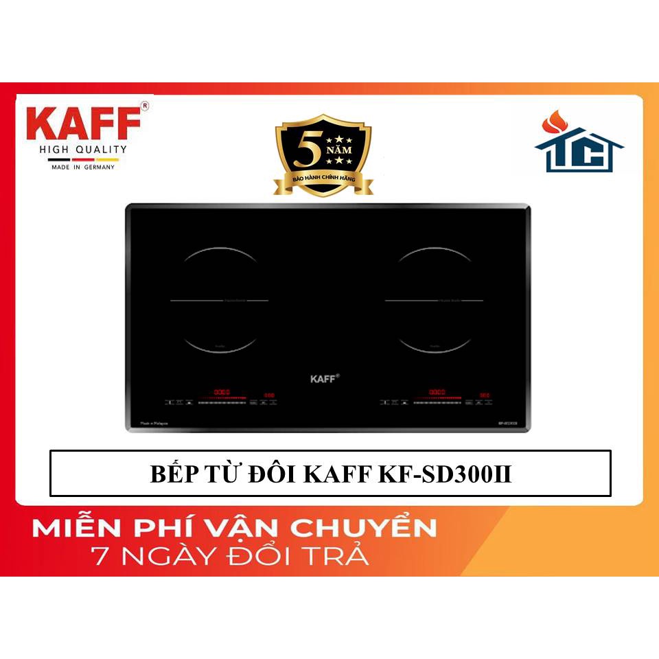 [GIAO NGAY] <FLASH SALE> Bếp từ đôi KAFF KF-SD300II <HÀNG CHÍNH HÃNG> BẾP TỪ ÂM CAO CẤP