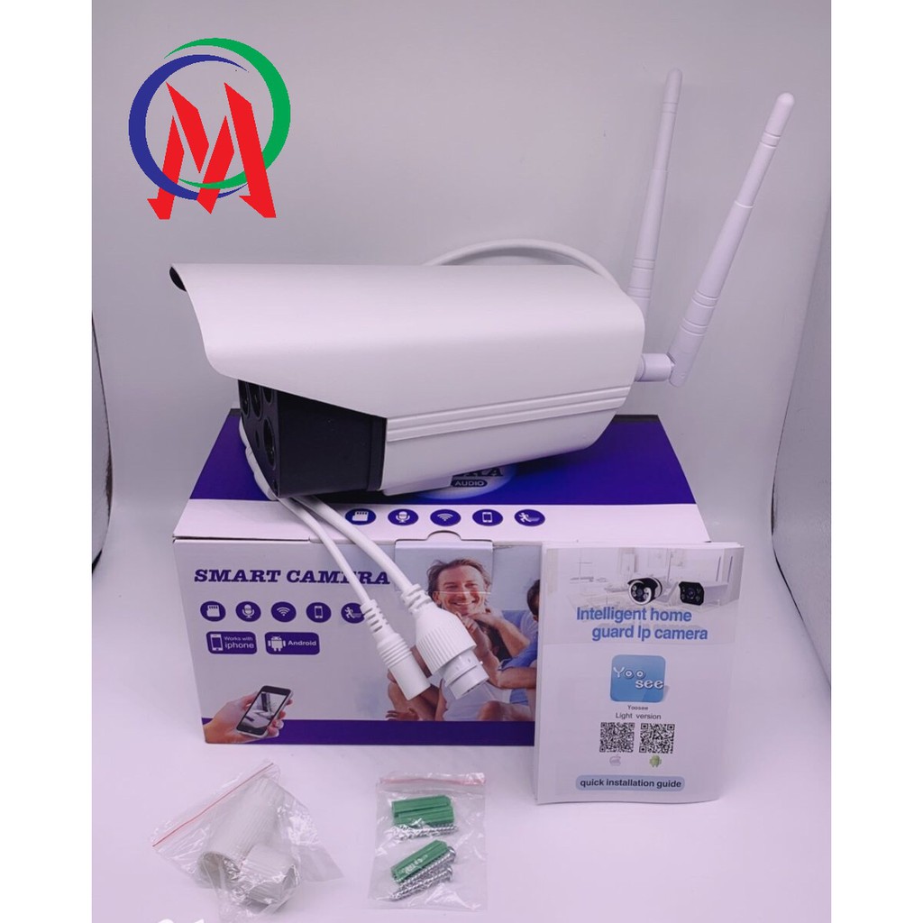 [Bảo hành 2 năm] Camera Yoosee ngoài trời IPW011 2.0MP Hình ảnh FULL HD 1080 có mic
