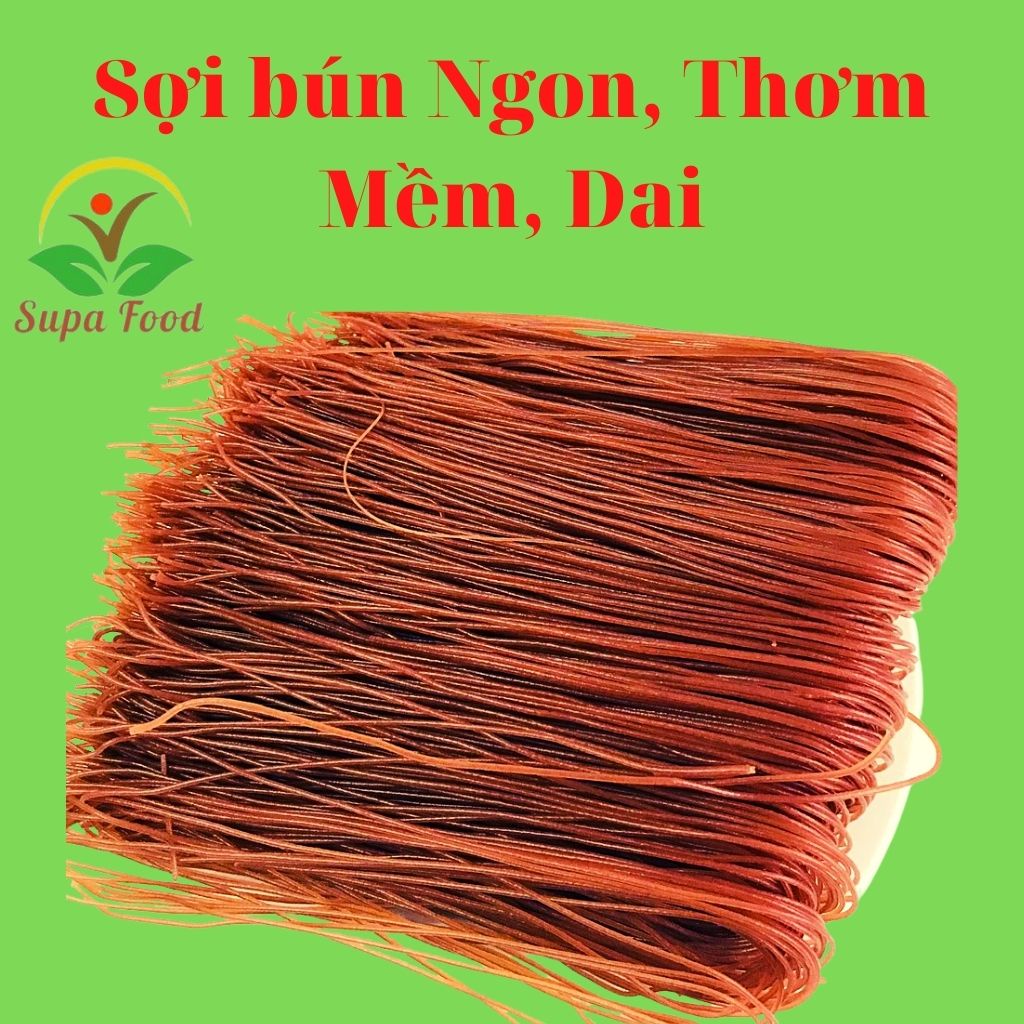 Bún Gạo Lứt Đỏ Làm Từ GẠO NỨT - BÚN Khô Thực Dưỡng Cao Cấp Siêu Ngon Hỗ Trợ Giảm Cân, Ăn Kiêng - OneFood