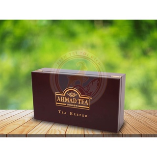 Bộ sưu tập trà ahmad hộp gỗ 160g - ahmad tea keeper