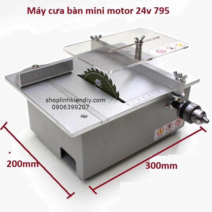 bộ chế máy cưa - khoan 2 in 1 cho motor 775 , 795 , 885