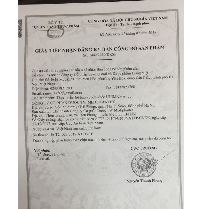 UNIMAMA - Bổ sung DHA, Vitamin và khoáng chất cho phụ nữ mang thai (lọ 30 viên) | Thế Giới Skin Care