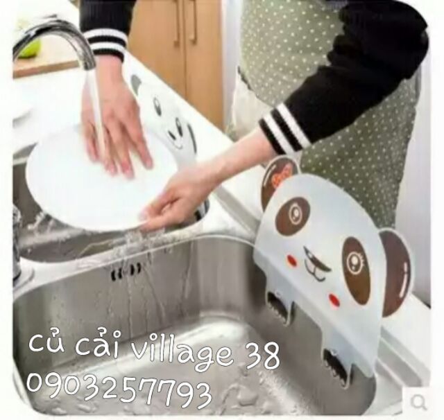 Màng ngăn tránh nướng bắn khi rửa bát. Công nghệ Nhật Bản