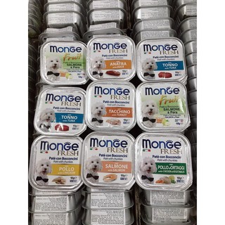 Thức ăn pate chó Monge Ý