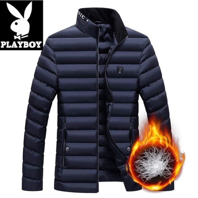 Phao lông vũ hãng Playboy