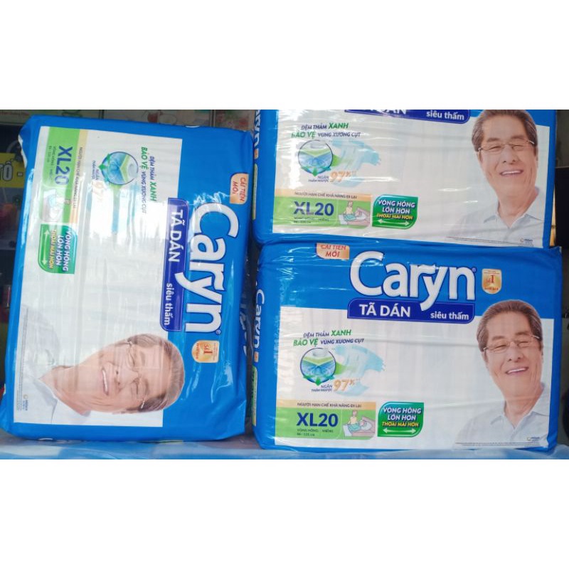 Bỉm tã dán người lớn Caryn XL20 miếng |YOYO99