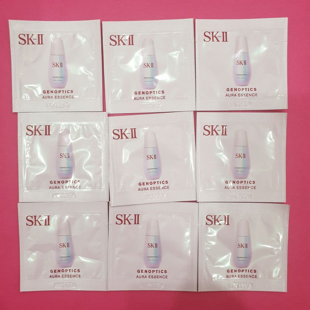 [Mẫu thử / Samples] Serum trắng da SKII genoptics aura essence 0.7ml/sample