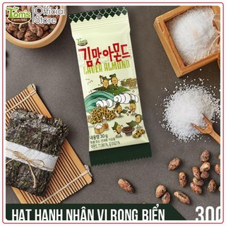 Hạnh nhân tẩm  Rong Biển Tom's Farm - Gói Gói 30g