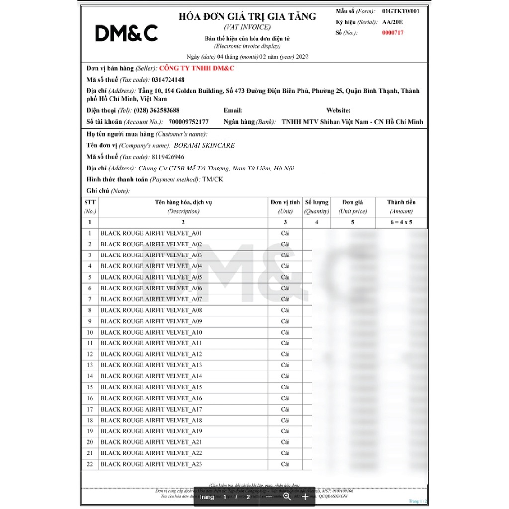 Son Black Rouge Air Fit Velvet Tint - son kem lì