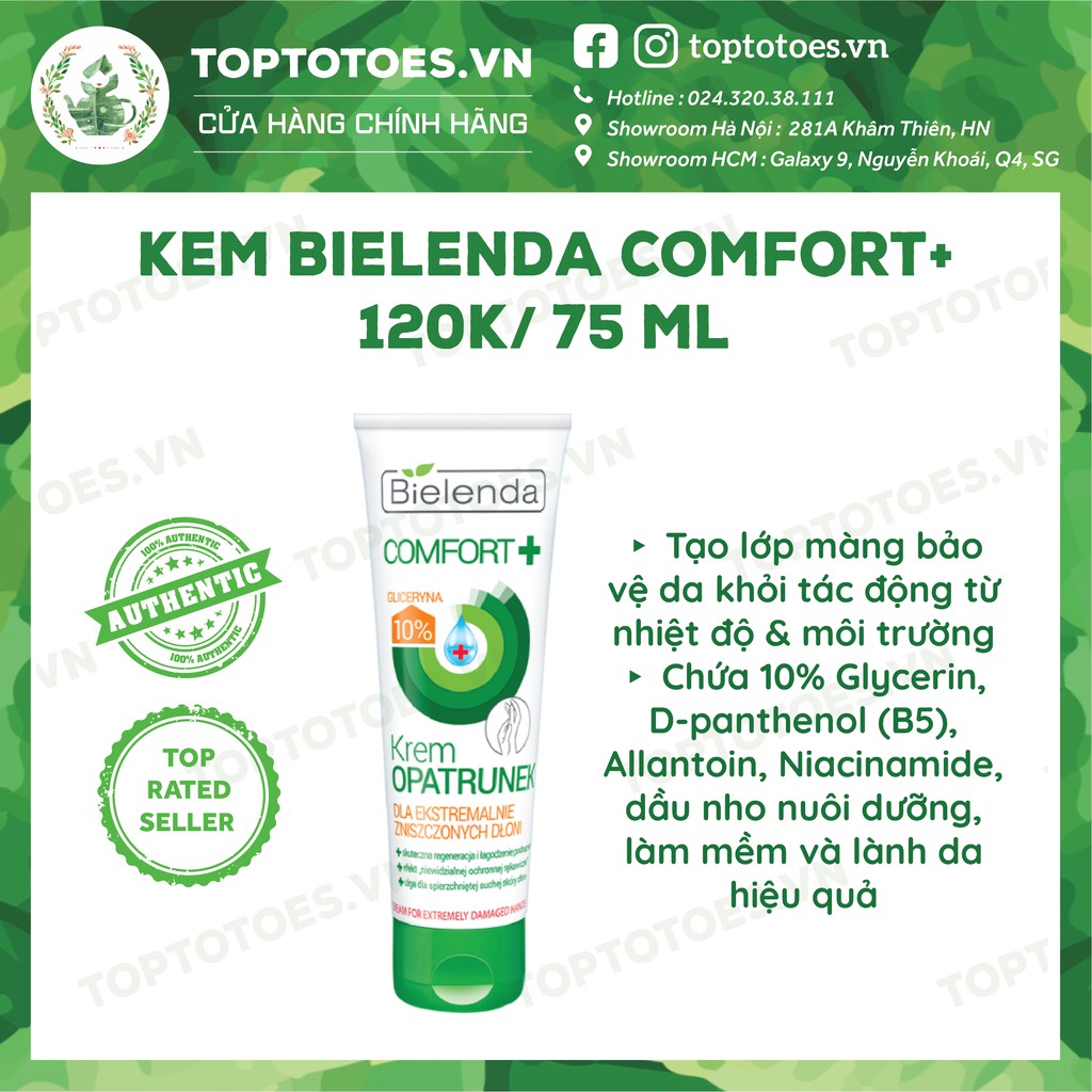 Kem tay siêu phục hồi Bielenda & Eveline dưỡng ẩm sâu, bảo vệ và trẻ hoá da | BigBuy360 - bigbuy360.vn