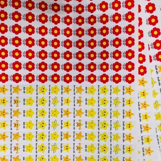 sét 10 tờ sticker khen thưởng