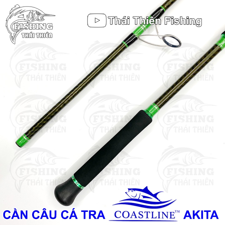 Cần Câu Cá Coastline Akita Khoen Fuji FazLite 3.0m Chuyên Câu Cá Tra Sông, Hồ Dịch Vụ