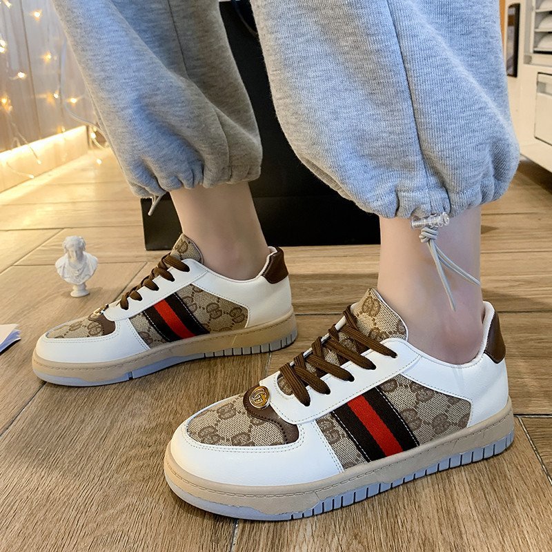 Hàng Sẵn Sàng! Guccl Low Top! Giày Thể Thao Thời Trang Dành Cho Nữ