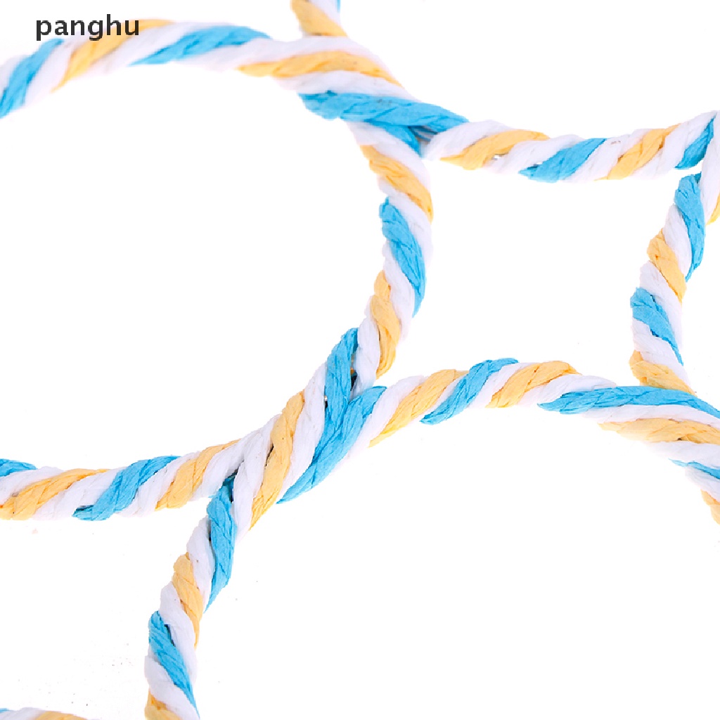 [panghu] Móc Treo Khăn Quàng Cổ / Thắt Lưng Bằng Lụa Hình Tròn Màu Đan Mây Có Thể Gập Lại [V