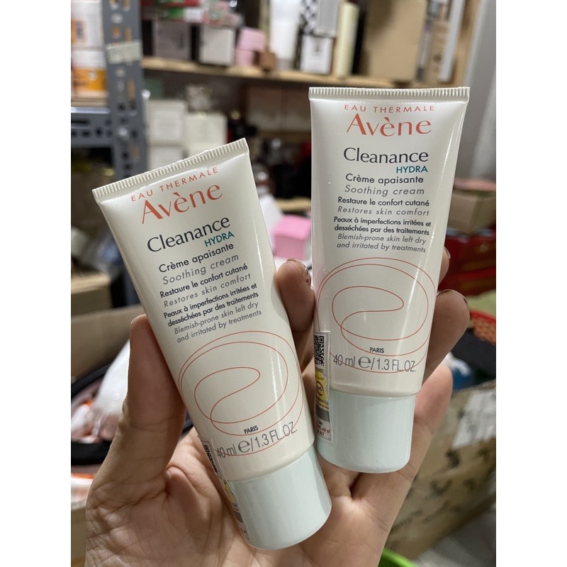 Kem Giữ Ẩm Làm Dịu Da Avene Cream 40ml mất lot date 28/2/2021