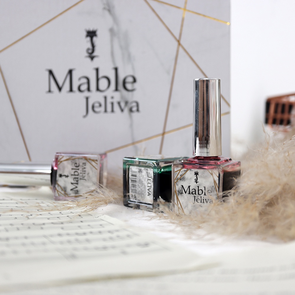 Set cồn loang nail Jeliva NGHI THẢO 12 màu