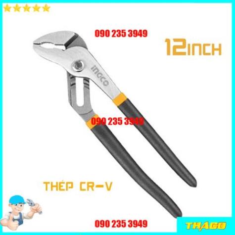 Kìm mỏ quạ 250mm 300mm 400mm loại tốt Ingco Total kdp
