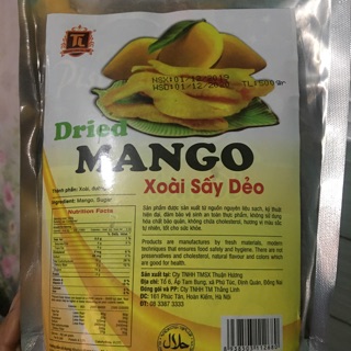 Xoài sấy dẻo 500gr