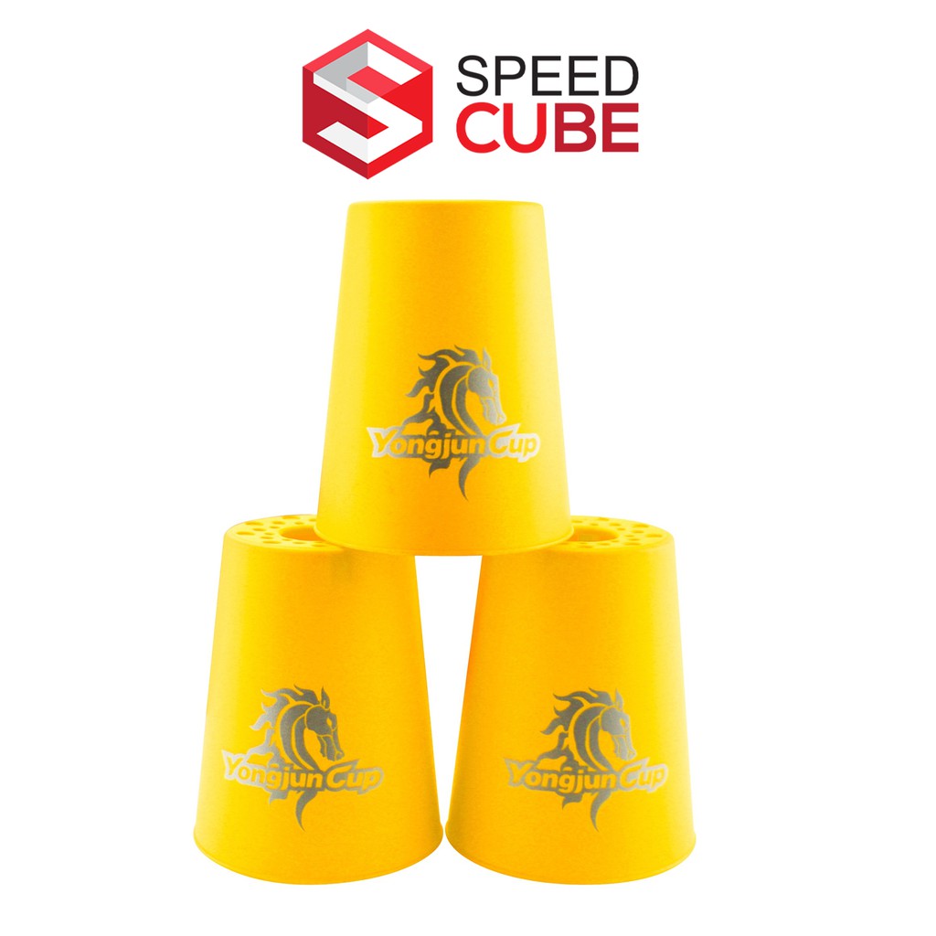 Bộ Xếp Cốc Tốc Độ Thi đấu [Yongjun Flying Stack Cup YJ8001] 12 Cái - Shop Speed Cube