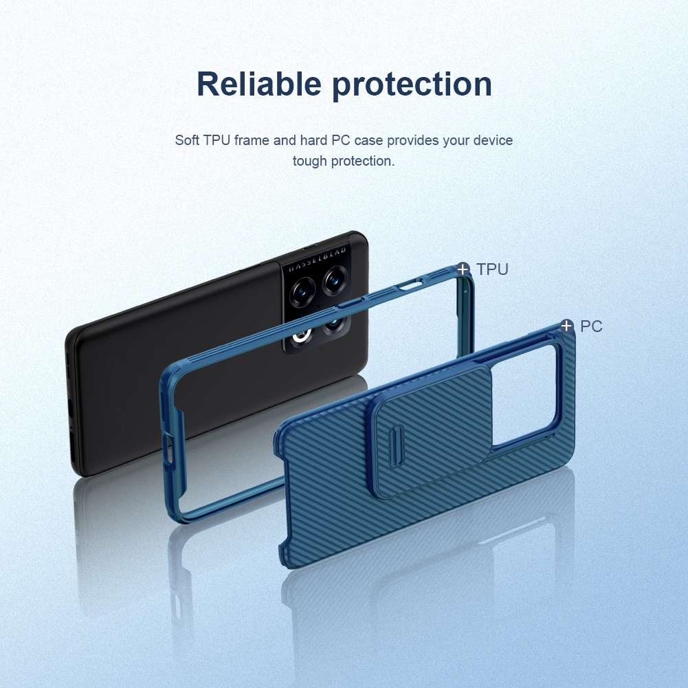 Ốp điện thoại Nillkin từ tpu và pc bảo vệ camera chống sốc cho OnePlus 10 Pro